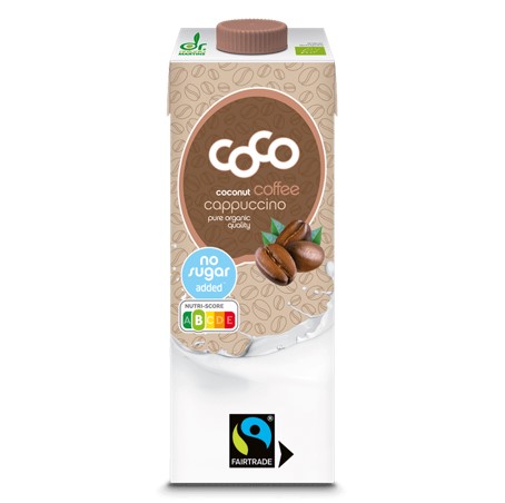 Boisson de Coco avec Cappuccino Bio - 235 ml